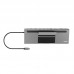 Unitek D1022A  uHUB 11+ 11 合 1 USB-C 乙太網路集線器，配備 MST 三顯示器、100W 供電和雙卡讀卡機 785-2630-P